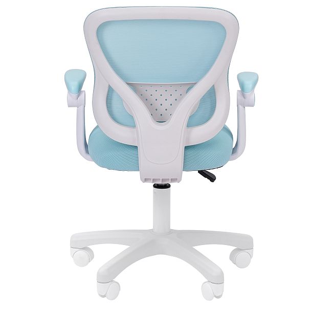 Кресло CHAIRMAN KIDS CH106, ткань/сетка, голубой - Вид 4