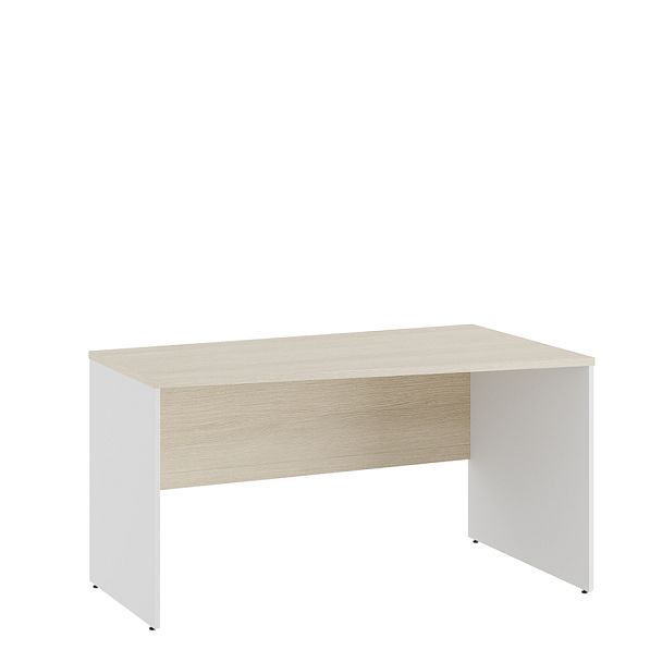 Стол трапеция правый Tess 140x80x75 дуб шамони светлый - Вид 1