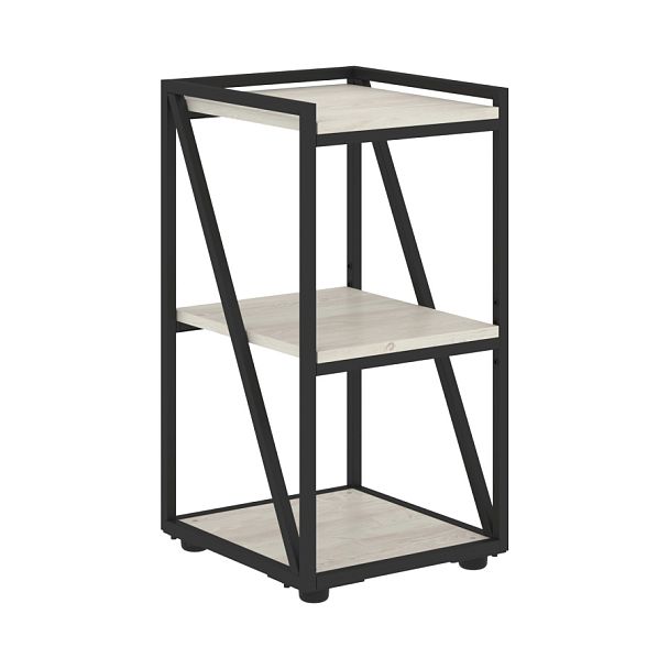 Стеллаж LMLC 40 Сосна Эдмонт/Черный 400х430х781 LOFTIS - Вид 1