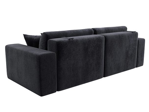 Диван прямой Лига-036 НПБ Классик Велюр серый - Вид 6