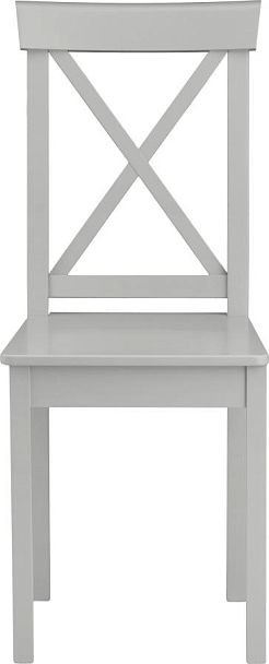 Комплект деревянных стульев с жестким сиденьем Бергольф Серый, 3 шт. - Вид 2