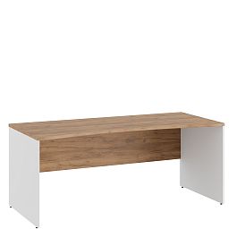 Стол линза Tess 180x80x75 дуб крафт золотой - Фото предпросмотра