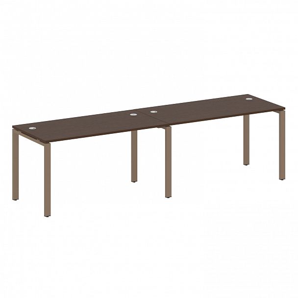 Рабочая станция "Metal System" БП.СМ-2.3 венге/мокко - Вид 1