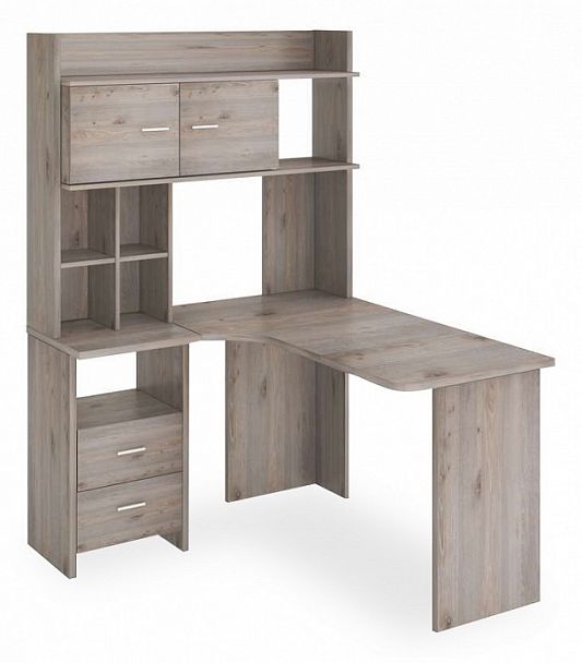 Стол компьютерный Нельсон Lite СКЛ-Угл130+НКЛХ-120 Нельсон левый - Вид 1