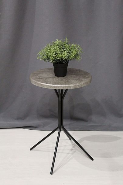 Столик кофейный Sheffilton SHT-CT12-1 черный муар/лофт медь - Вид 7