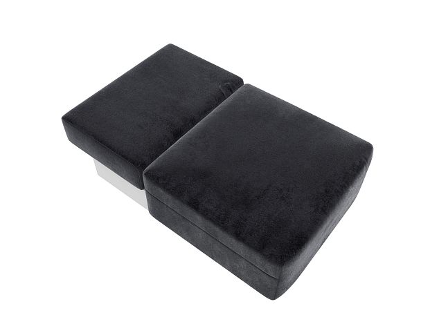 Модуль диван Лига-060 НПБ Велюр серый - Вид 8