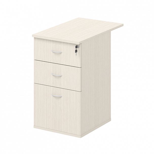 Тумба приставная "Логистика" ПК-ЛОГ-ТМП43Х70ЦЗ-В1-30 дуб альпийский - Вид 1