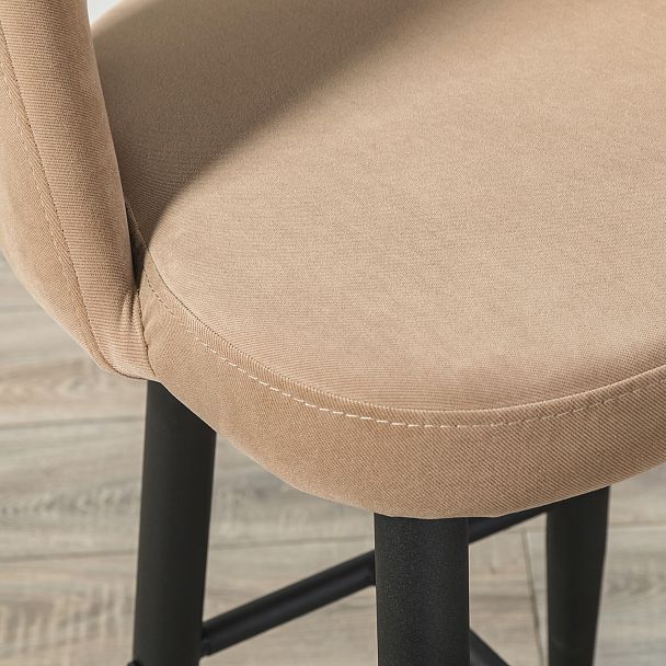 Стул Бар.Lars Diag beige/черный - Вид 10