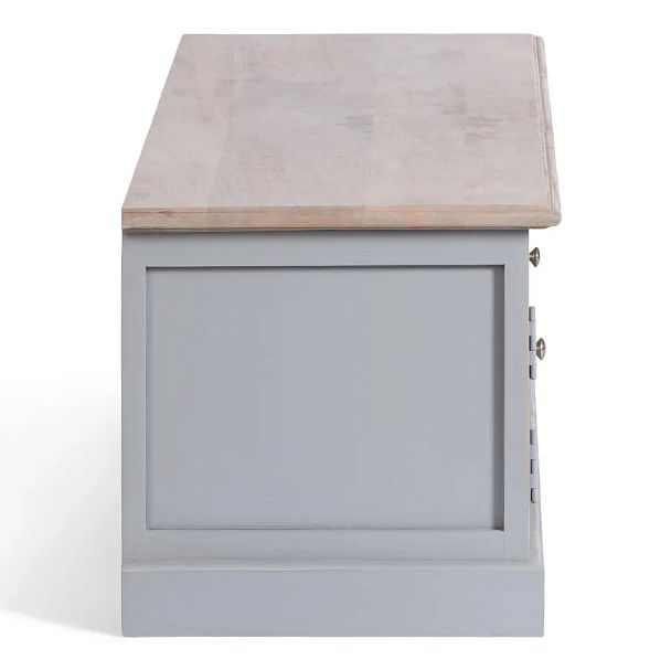 ТВ тумба Secret de Maison Брайтон/Brighton (мод. DA-2141), дерево акации/дерево манго/МДФ, Antique grey/grey wash - Вид 2