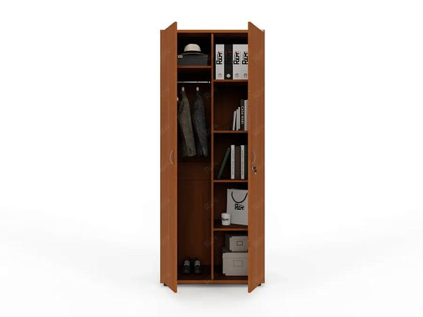 ЛАЙТ / LIGHT RLG044-70x55 Гардероб 70x55x183 Вишня - Вид 4