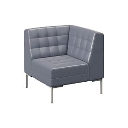 Forest Секция угловая FR-U-01 Oregon 17/Металл Серый 790*790*840 - Фото предпросмотра