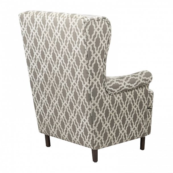 Кресло Дженкс, гобелен светло-серый - Вид 6