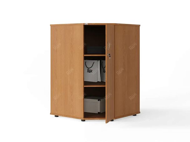 ЛАЙТ / LIGHT RLG053-8x8 Угловой шкаф 80x80x113 Вишня - Вид 2