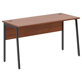 Стол прямой СП-3.1P Орех Французский/Антрацит 1400х608х755 IMAGO PLUS - Фото предпросмотра