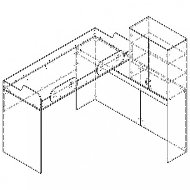 Верхняя кровать "Дельта-18.05" - Вид 4