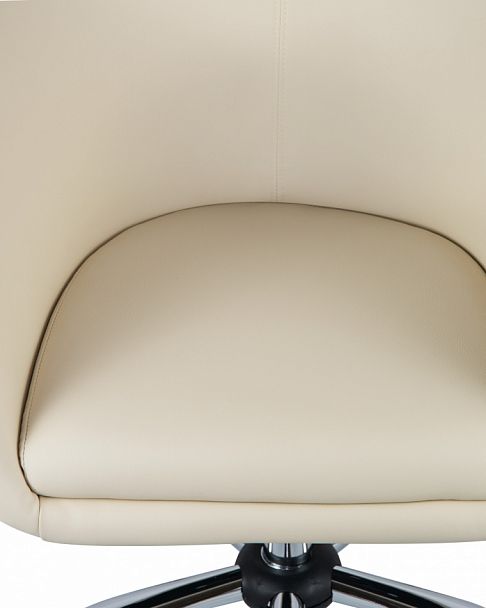 Офисное кресло для персонала DOBRIN BOBBY (кремовый) - Вид 8