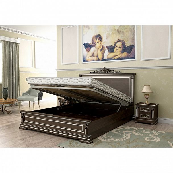 Кровать "Италия-2 120" береза - Вид 2