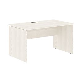 Стол прямой EDST 1380 Ясень Траун/Мокко 1360х800х750 EDIS - Фото предпросмотра