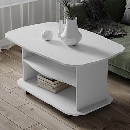 Стол Журнальный Консул-2 (1000*560*650) белый - Фото предпросмотра