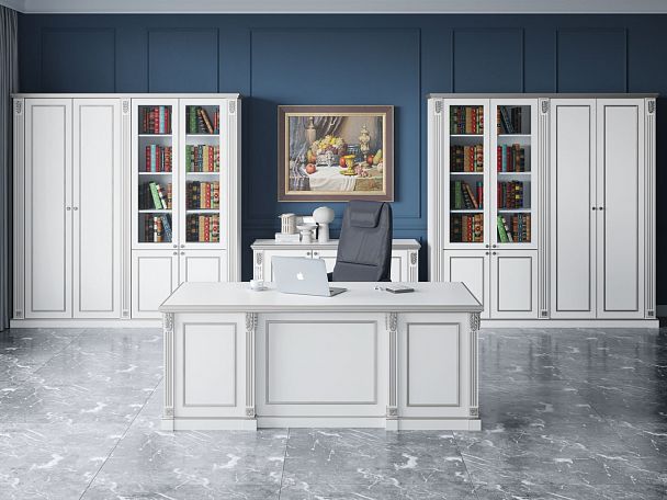 Кофейный стол Vienna 120x60x50 белый - Вид 4