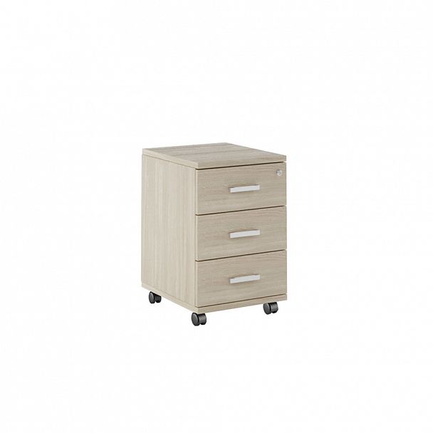 Тумба подкатная Bonn 43x51x64,5 светлый дуб - Вид 1