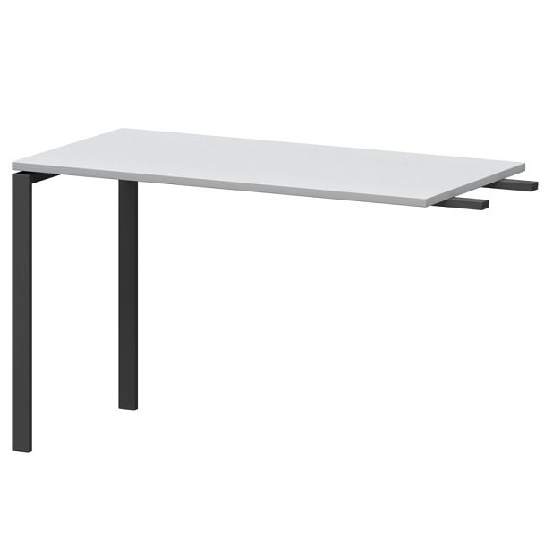 Бриф-приставка на металлокаркасе АМ-120.60 Серый/Антрацит 1200x600x760 Арго-М - Вид 1