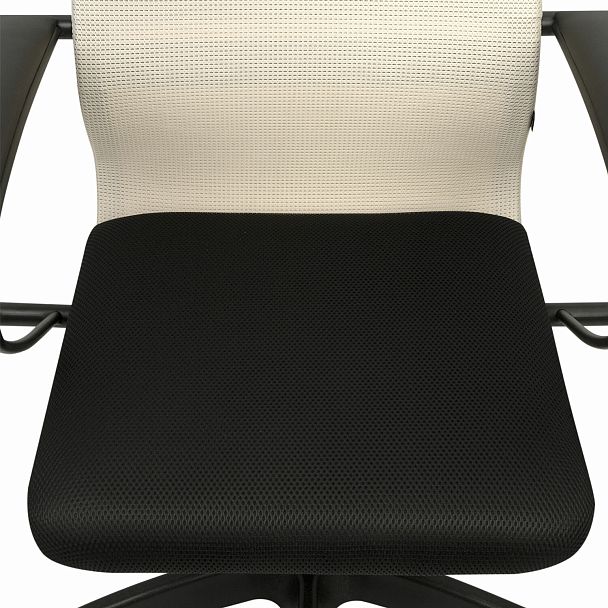 Кресло BRABIX PREMIUM "Ultimate EX-800" пластик, плотная двойная сетка Х2, черное/бежевое, 532916 - Вид 9