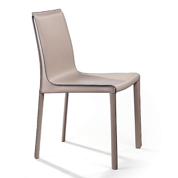 Стул Barrie, кожа капучино - Вид 3