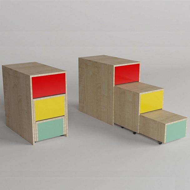 Лесенка для 3-х ярусной кровати - Вид 1