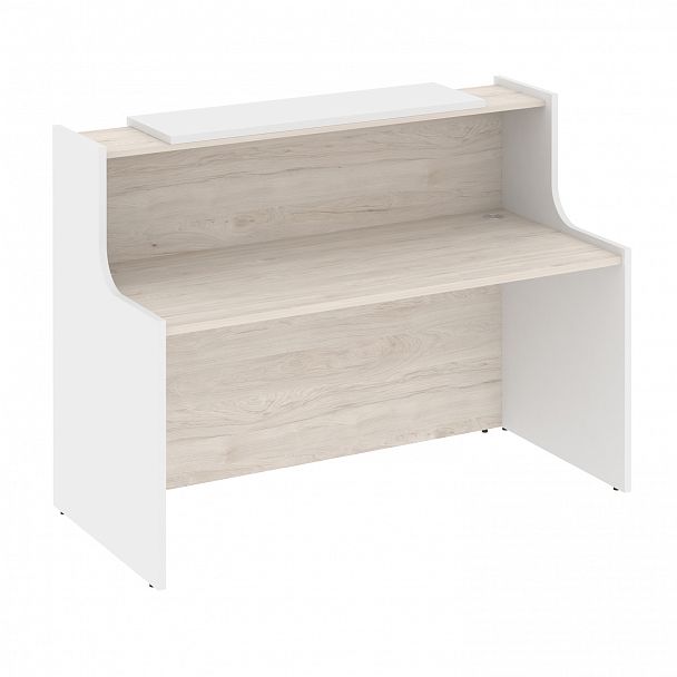 Ресепшн "Onix" O.R-K-2 денвер светлый/белый - Вид 1