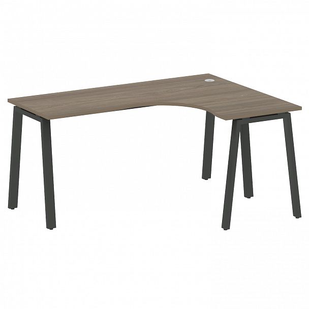 Стол "Metal System" БА.СА-4 вяз/антрацит - Вид 1
