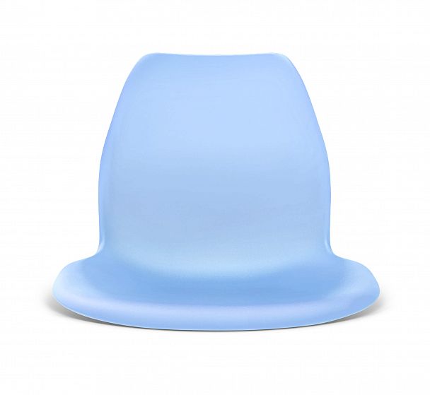 Стул подъемно-поворотный Sheffilton SHT-ST29/S120M пастельно-голубой/черный муар - Вид 5