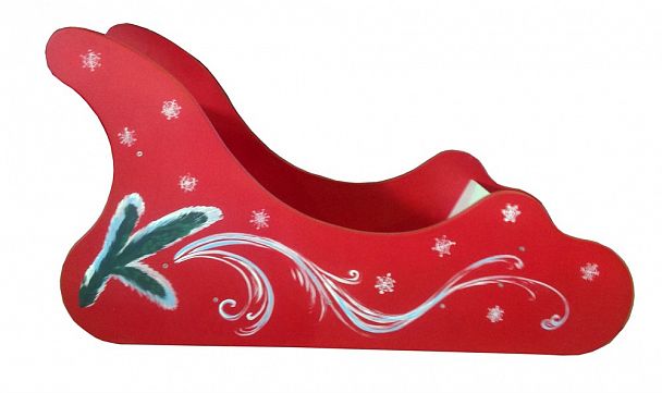 Декорация сани Деда Мороза - Вид 1