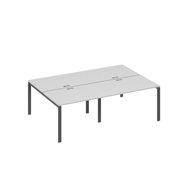 Рабочая станция металлокаркас UNO 4х120 A4 А4 Б1 176-2 БП серый / металлокаркас антрацит - Вид 1