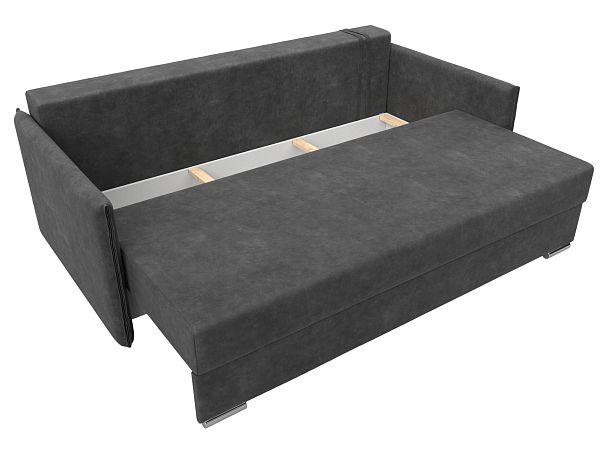 Диван прямой Сайгон Велюр серый - Вид 7