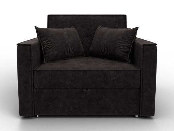 Кресло-кровать Лига-104 (80) Велюр коричневый - Вид 2