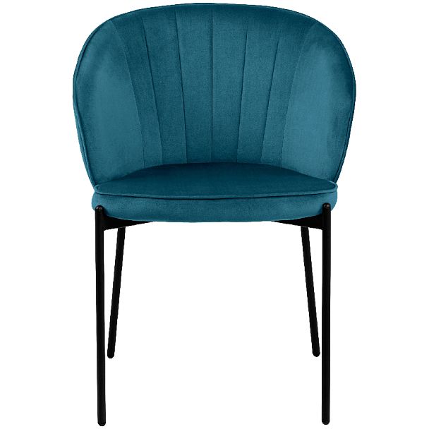 Комплект кухонных стульев Миэль изумрудный велюр/черный, 4 шт. - Вид 2
