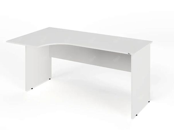 ЛАЙТ / LIGHT RLG004-16x9L Угловой стол 160x90x75 Белый - Вид 1