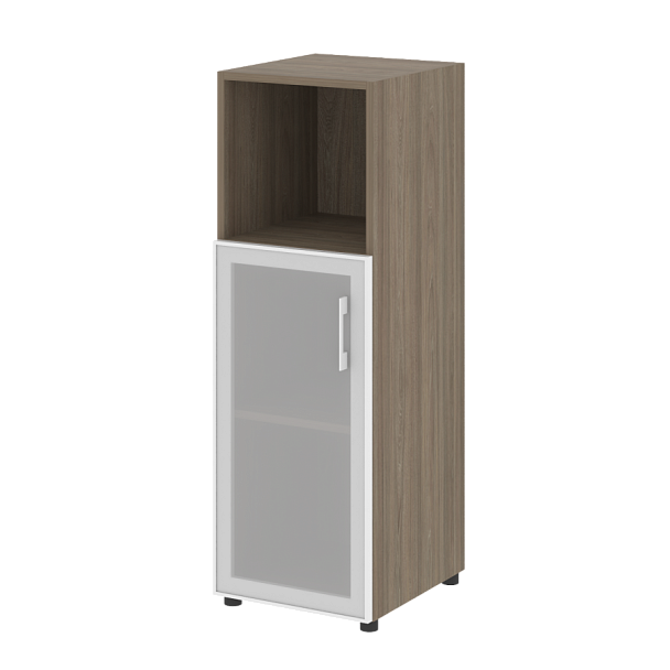 Yalta Шкаф узкий LT.SU-2.2 R (L) Вяз 400*450*1195 - Вид 1