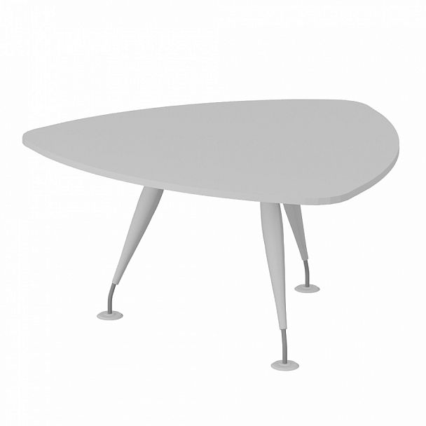 Стол переговорный "Система-M" ПК-УНФО-СТГ150Х148/О3-В2-19 серый - Вид 1