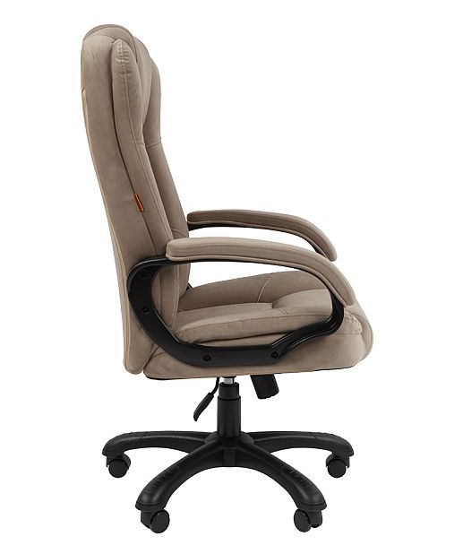 Кресло CHAIRMAN HOME 600, ткань велюр, бежевый - Вид 3