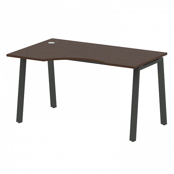 Стол "Metal System" БА.СА-2 венге/антрацит - Вид 2