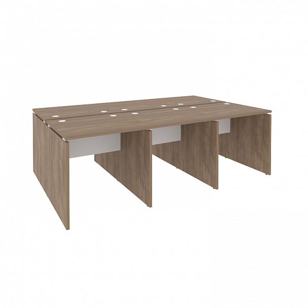 Рабочая станция "Onix" O.D.RS-6.0.7 дуб аризона/белый - Вид 1