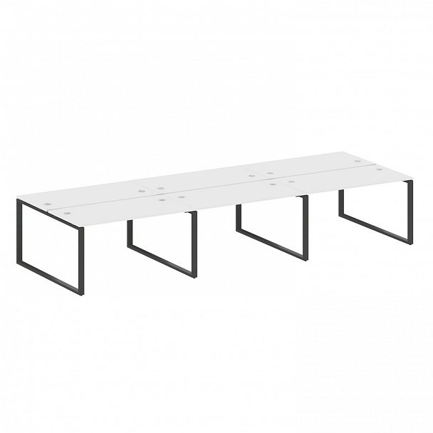 Рабочая станция "Metal System" БО.СМ-6.3 белый/антрацит - Вид 1