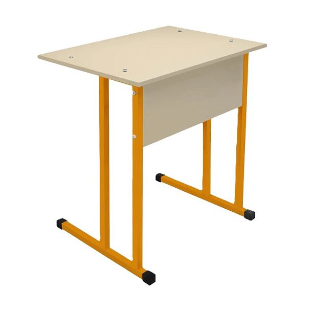 Стол ученический Квадро Лайт 1М (Н), одноместный, нерегулируемый (дополнительные цвета RAL), гр.5 - Вид 3