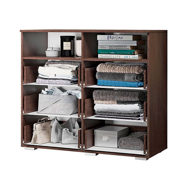 Комод "Азаро" венге/белый глянец - Вид 2