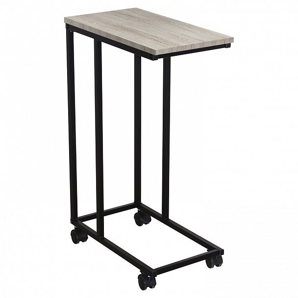 Стол журнальный на металлокаркасе BRABIX LOFT CT-001, 457х380х685 мм, цвет дуб антик, 641860 - Вид 2