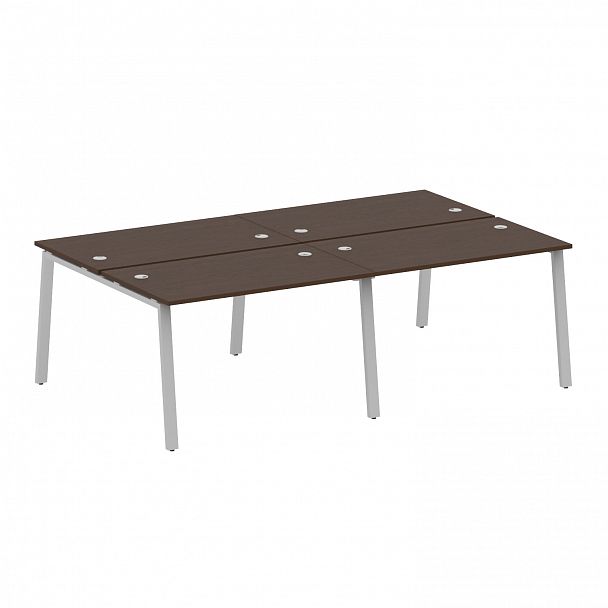 Рабочая станция "Metal System" БА.СМ-4.2 венге/серый - Вид 1