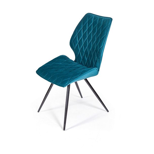 Стул Flash ромб поворотный 90 градусов, функция возврата, антишум, бархат изумрудный 87 - Вид 9