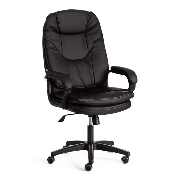 Кресло Комфорт Лт/Comfort Lt (22), кож/зам, черный - Вид 1